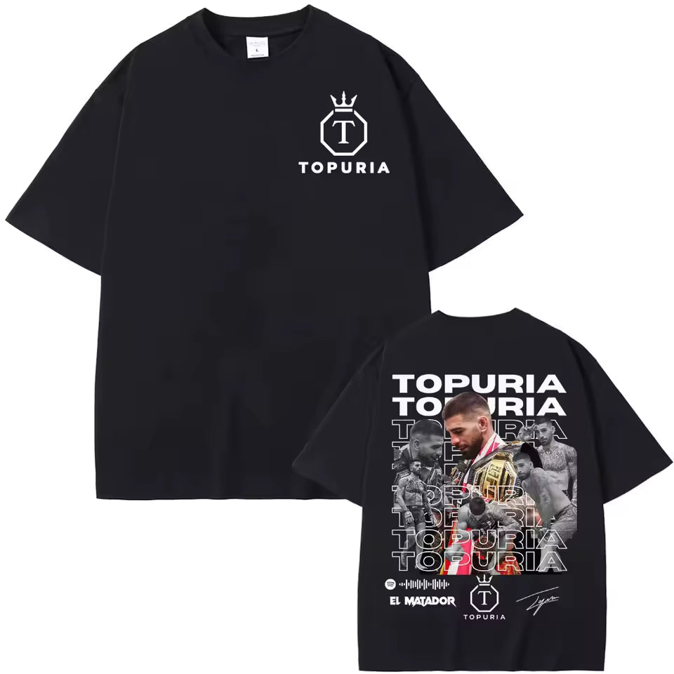 Camiseta Manga corta ¨El Matador Ilia Topuria¨