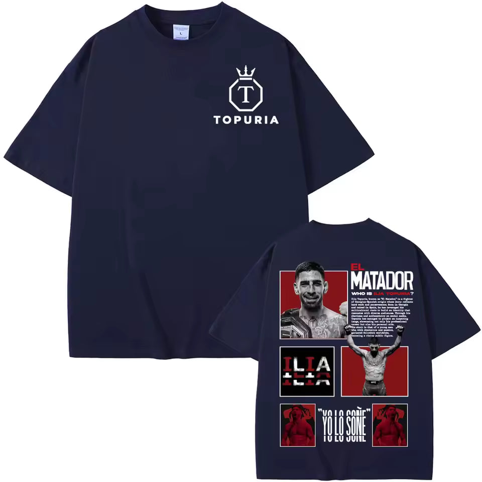 Camiseta Manga corta Ilia Topuria ¨El Matador Who Is Ilia¨